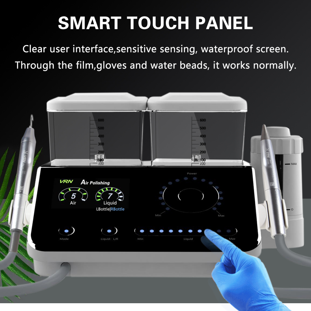 VRN-Q6 6in1 Periodontal Therapy System Dental Ultrasonic Scaler Air Polishing