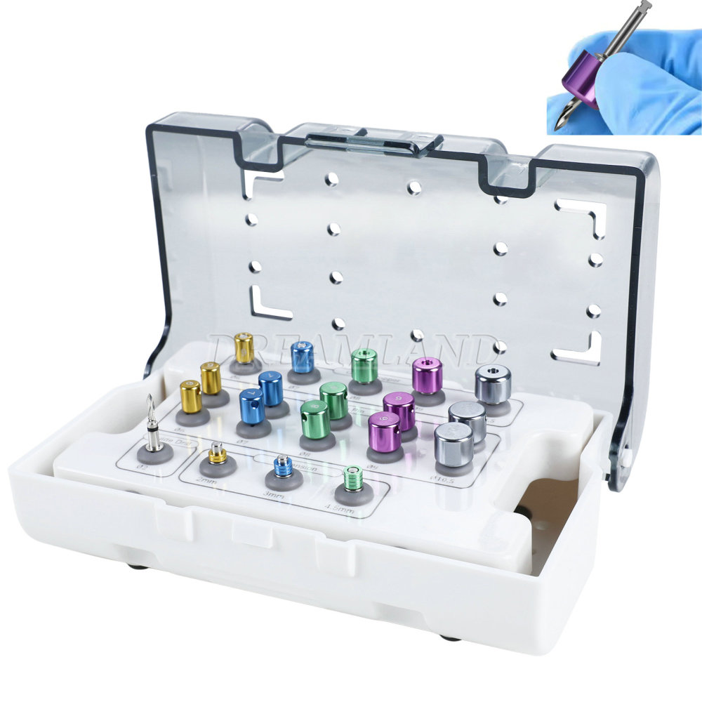 Implant Positioning Guide Kit ∅6.0-10.5 – 19Pcs Dental Spacing Tool Drill Set