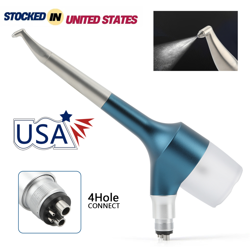 Dental Air Prophy Unit Teeth Polishing Nozzle Polisher Air Flow Jet Handpiece 4Hole N/E Type