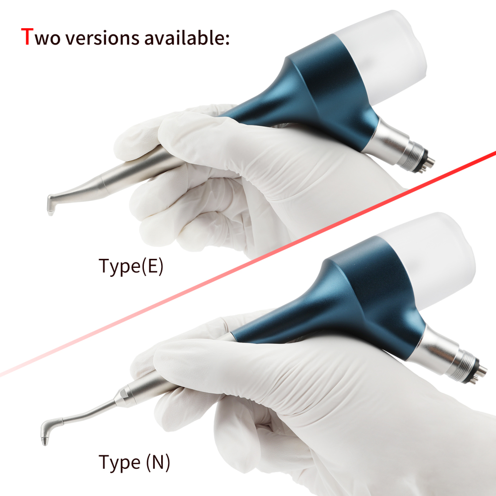 Dental Air Prophy Unit Teeth Polishing Nozzle Polisher Air Flow Jet Handpiece 4Hole N/E Type