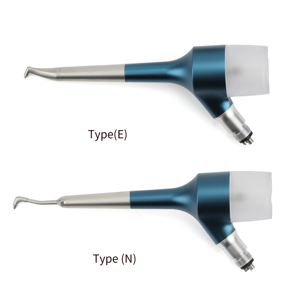 Dental Air Prophy Unit Teeth Polishing Nozzle Polisher Air Flow Jet Handpiece 4Hole N/E Type