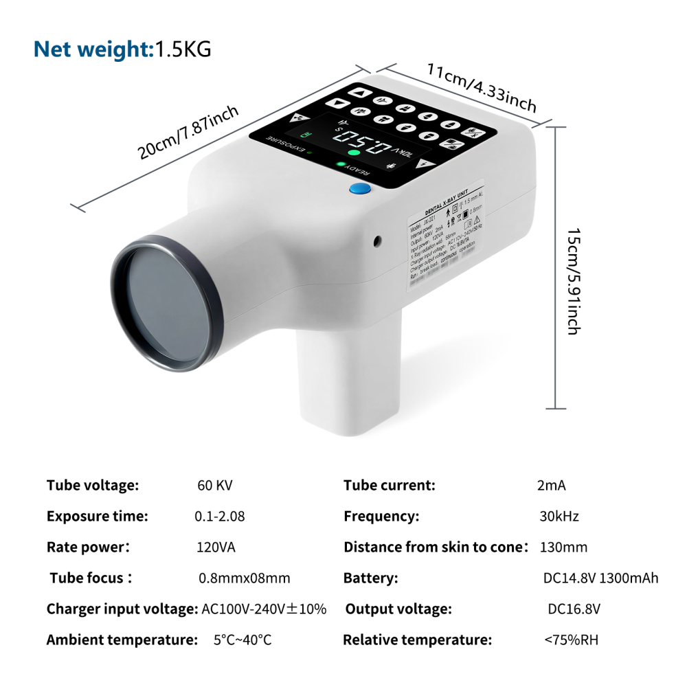 Portable Dental X Mobile Unit Ray Digital Machine Handy Type