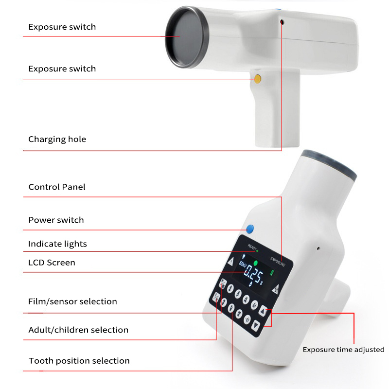 Portable Dental X Mobile Unit Ray Digital Machine Handy Type
