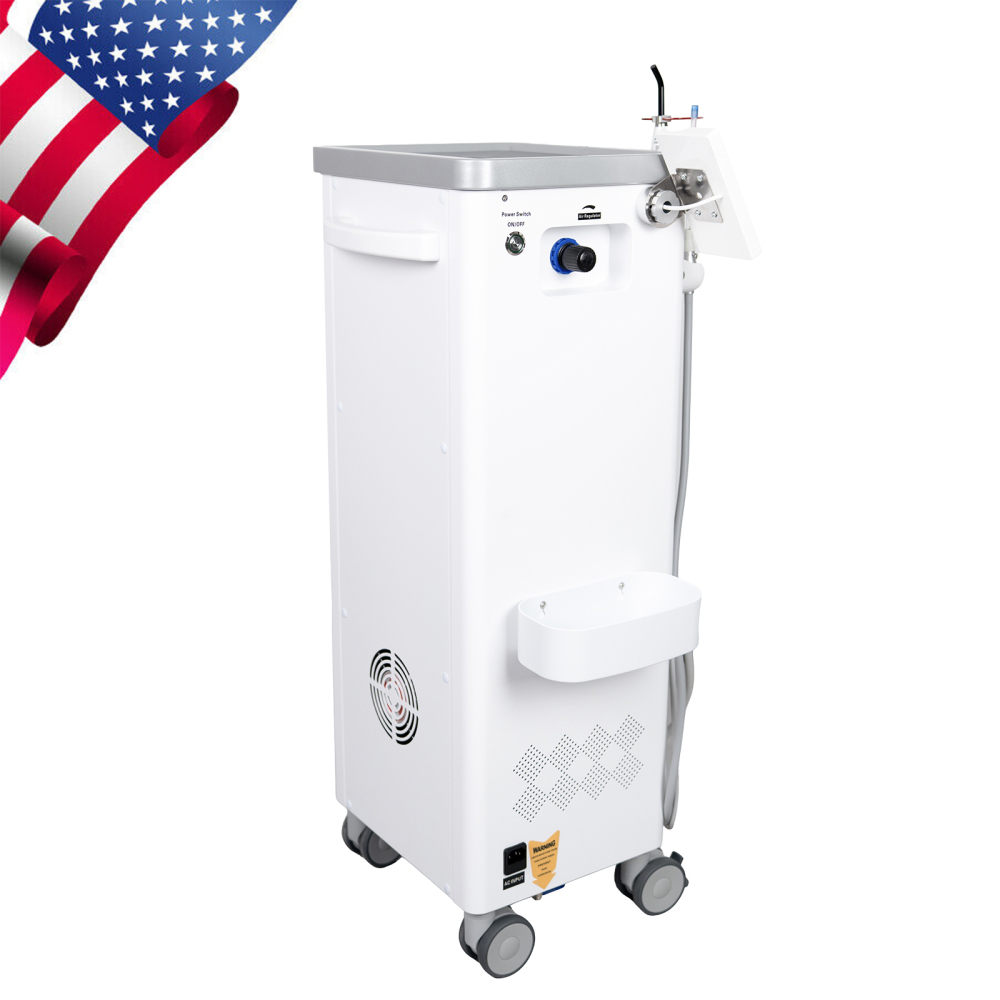 Dental Cart Delivery Unit w/ Air Compressor + Electric Motor + LED Curing Light + Scaler handpiece