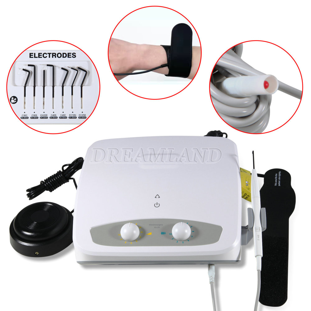 Dental Electro Electrosurgery Unit Machine High Frequency Electric 7pcs Knife 110V/220V