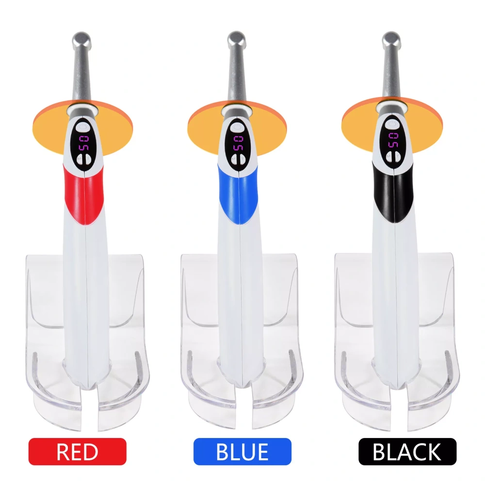 Dental Light Lamp Cordless Metal Head LED 1 Second Curing Light 2300mW/c㎡