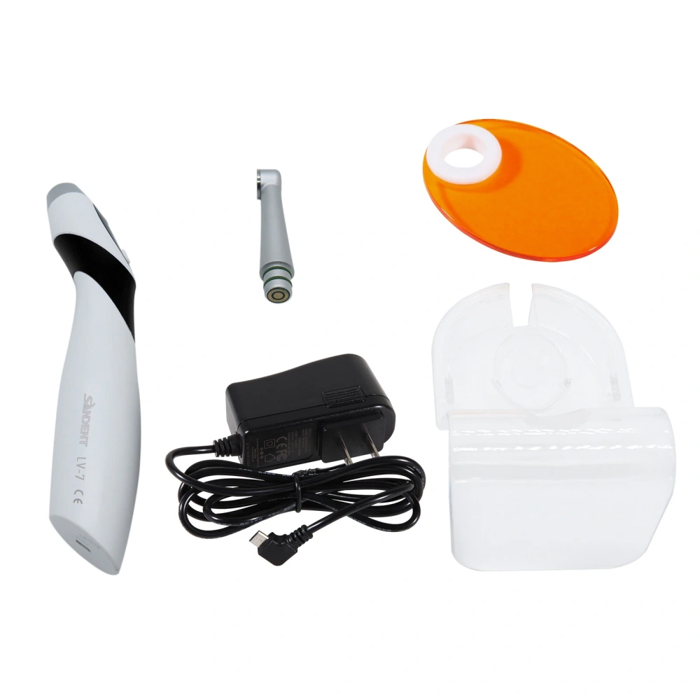 Dental Light Lamp Cordless Metal Head LED 1 Second Curing Light 2300mW/c㎡