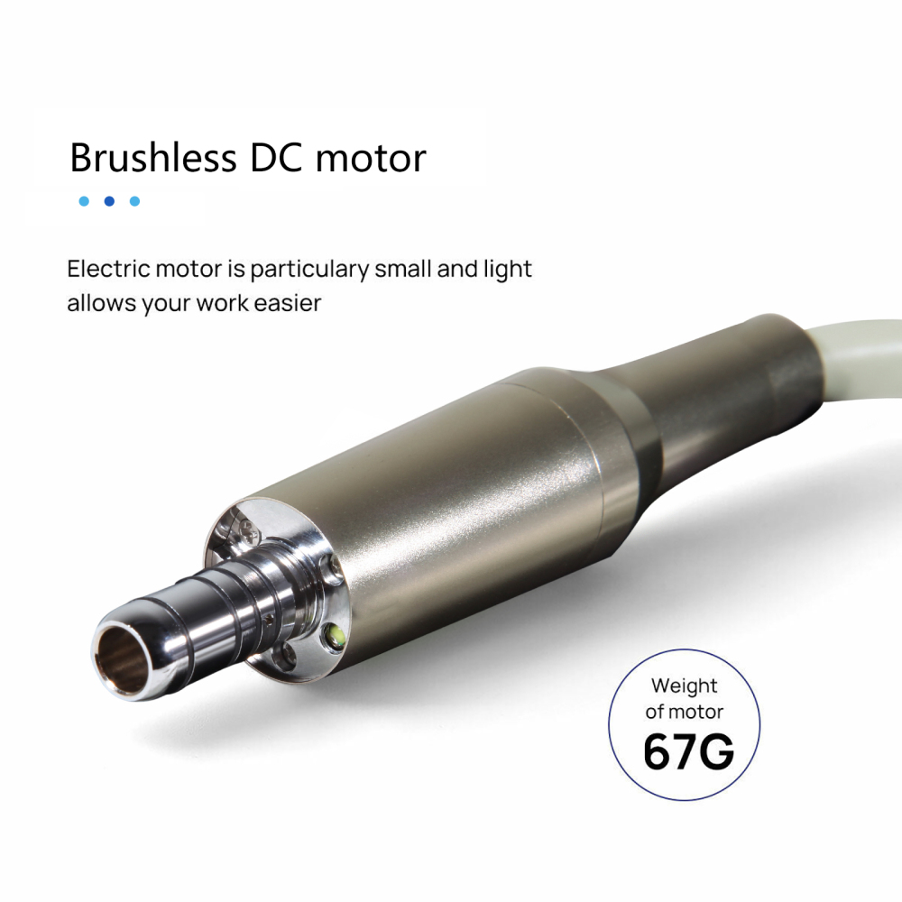 LED Dental Brushless Electric Micro Motor with  / without waterTank