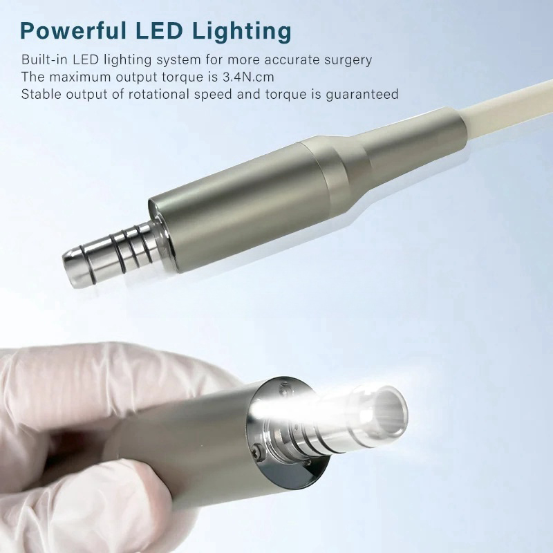 LED Dental Brushless Electric Micro Motor with  / without waterTank