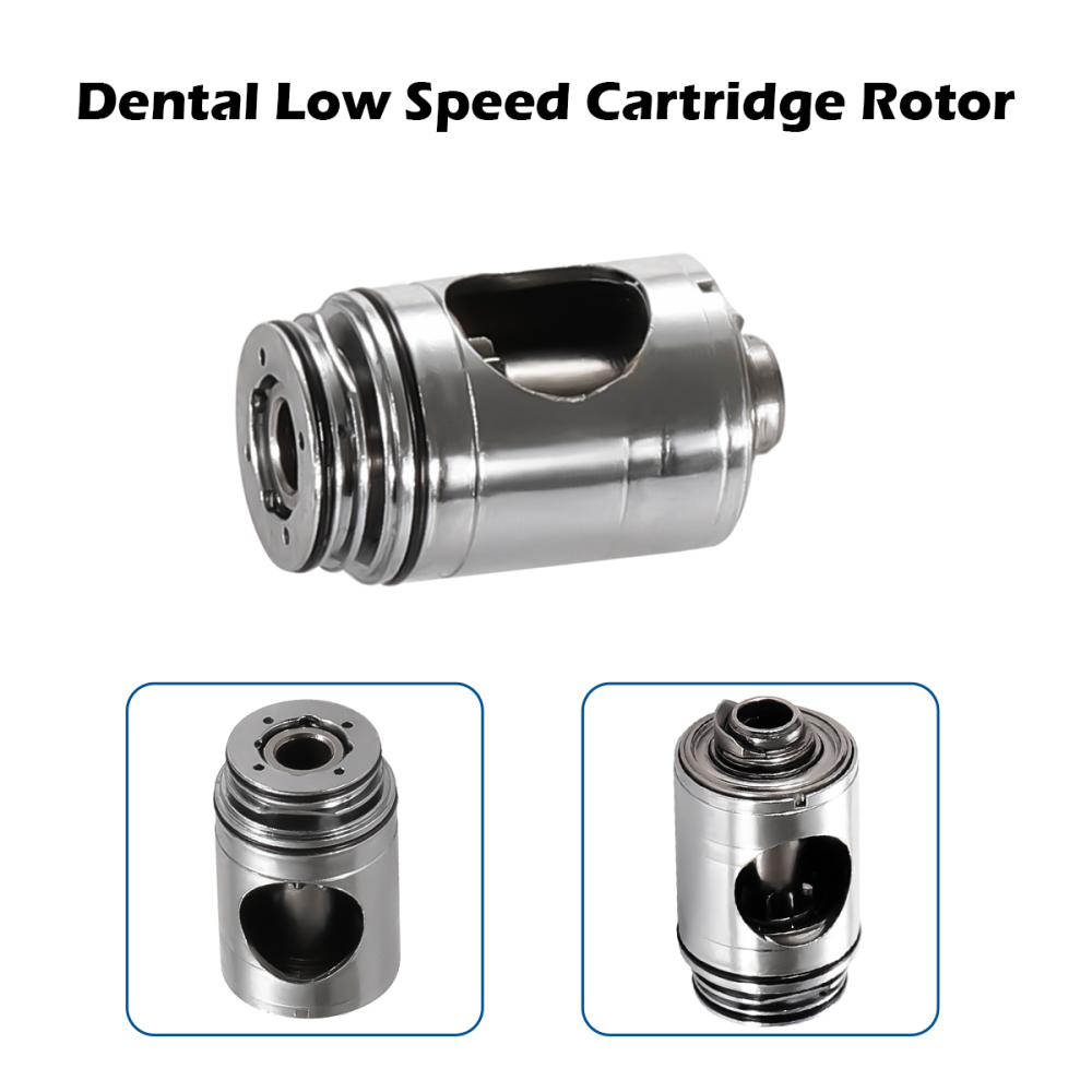 Dental 1:1 LED Fiber Optic Handpiece Internal 4 Spray Low Speed Contra Angle yabangbang