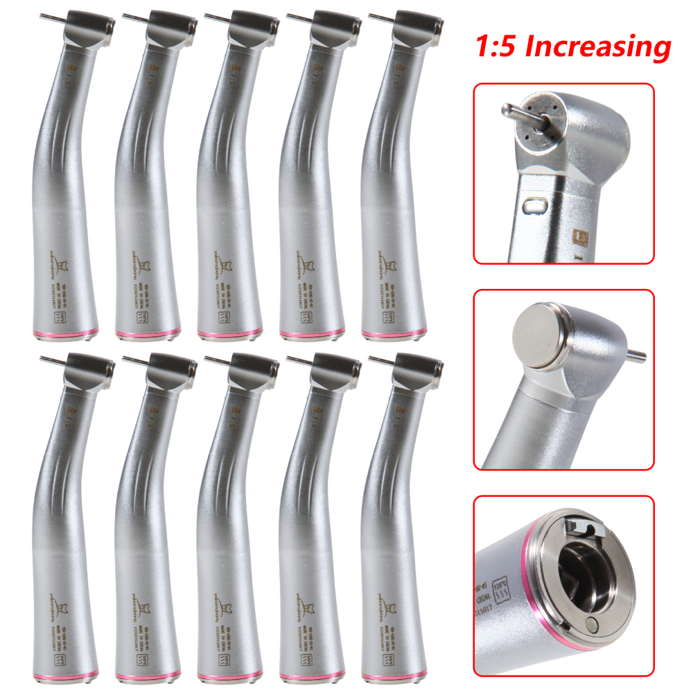 Dental Brushless LED Electric Micro Motor w/Water Tank for Lab Practice  + 1:5 standard/Mini head