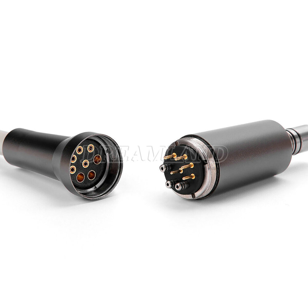 Dental Portable LED Electric Micro Motor with Water tank fit 1:5/1:1 fiber optic handpieces