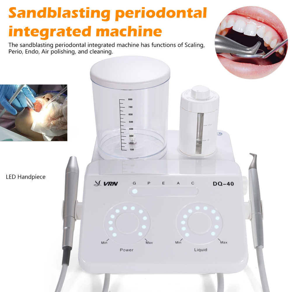 Dental Ultrasonic Scaler & Air Polisher Periodontal Endodontic Therapy System Kit