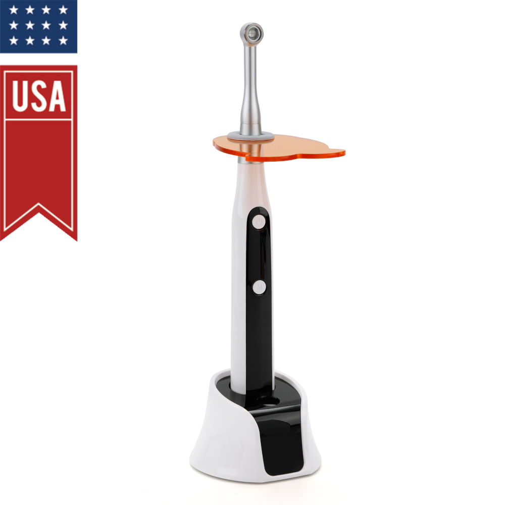 Dental Curing Light Lamp 1000–3000 mW/cm² 7 modes 1–60 seconds High Intensity