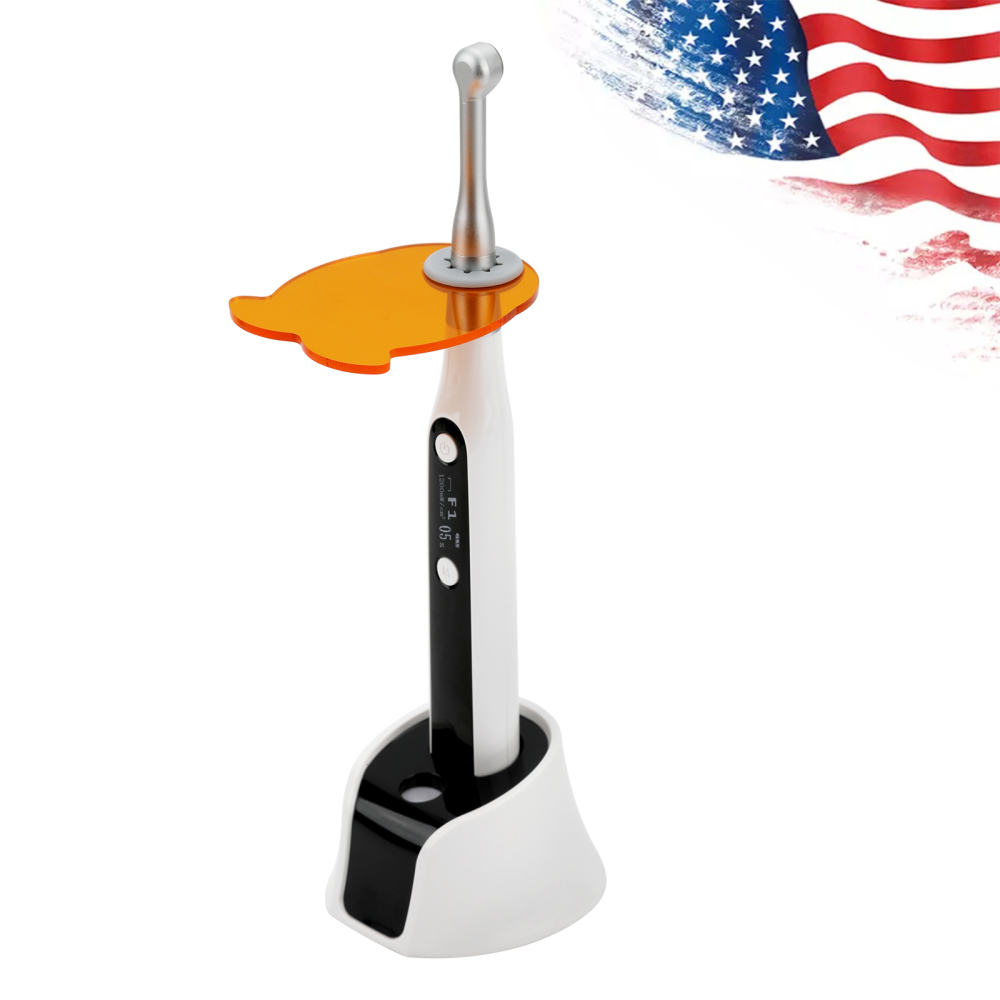 Dental Curing Light Lamp 1000–3000 mW/cm² 7 modes 1–60 seconds High Intensity