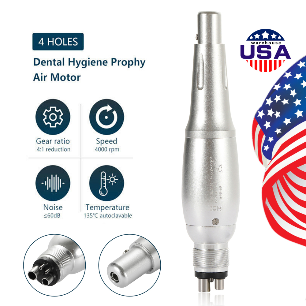 YB Dental Hygiene Prophy Handpiece Air Motor + 4:1 Straight Reduction Handpiece