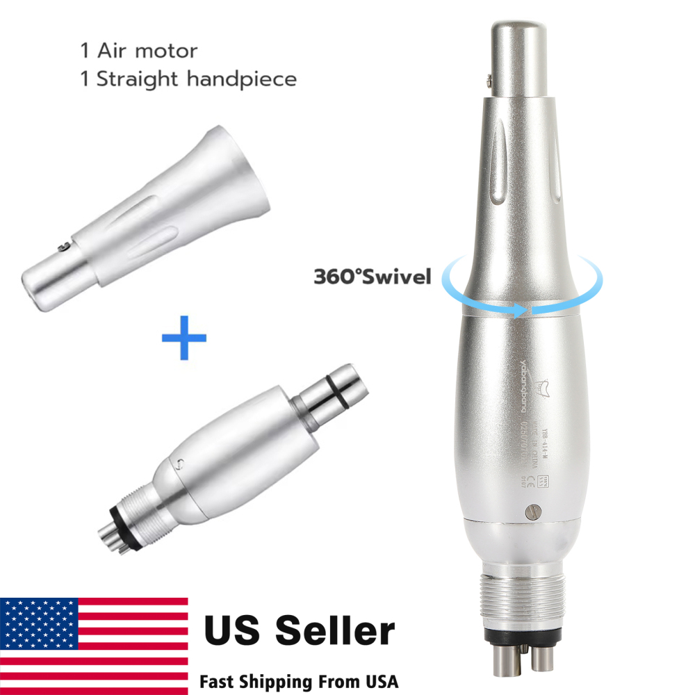 YB Dental Hygiene Prophy Handpiece Air Motor + 4:1 Straight Reduction Handpiece