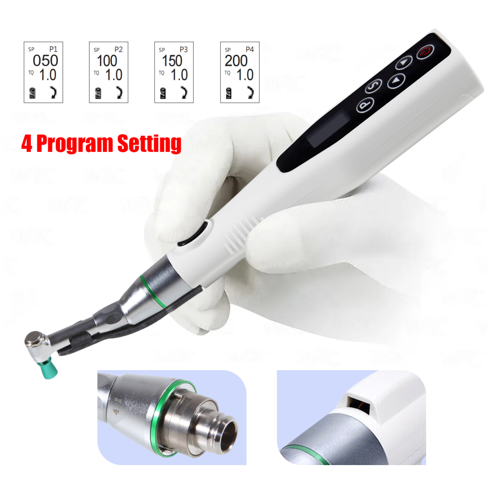 Dental Cordless Hygiene Prophy Polishing Handpiece 4:1 LED Motor fit prophy cups