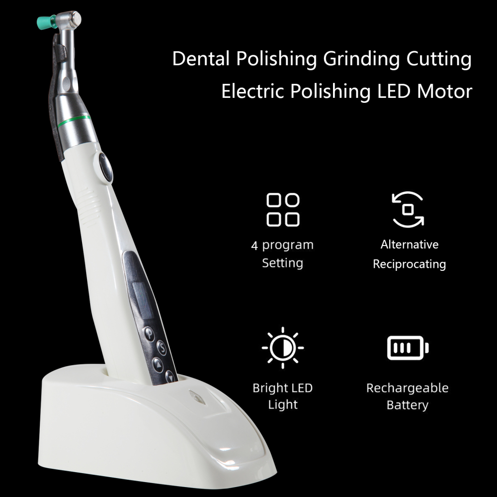 Dental Cordless Hygiene Prophy Polishing Handpiece 4:1 LED Motor fit prophy cups