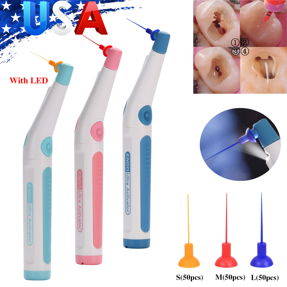 Dental Endodontic Endo Activator Sonic Endo Ultra Irrigator Root Canal /150 Tips