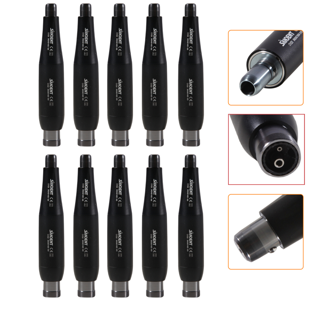 Dental Hygiene Prophy Handpiece Air Motor 4Holes 4:1 Nose Cone 360°Swivel