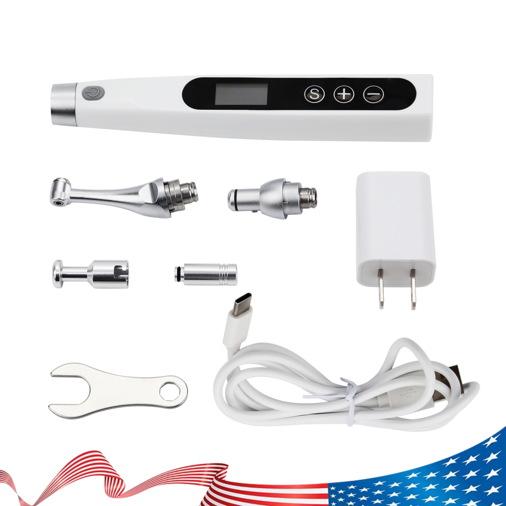 2 in1 Dental Electric Cordless Hygiene Prophy Polishing Handpiece 360° Swivel 2000rpm