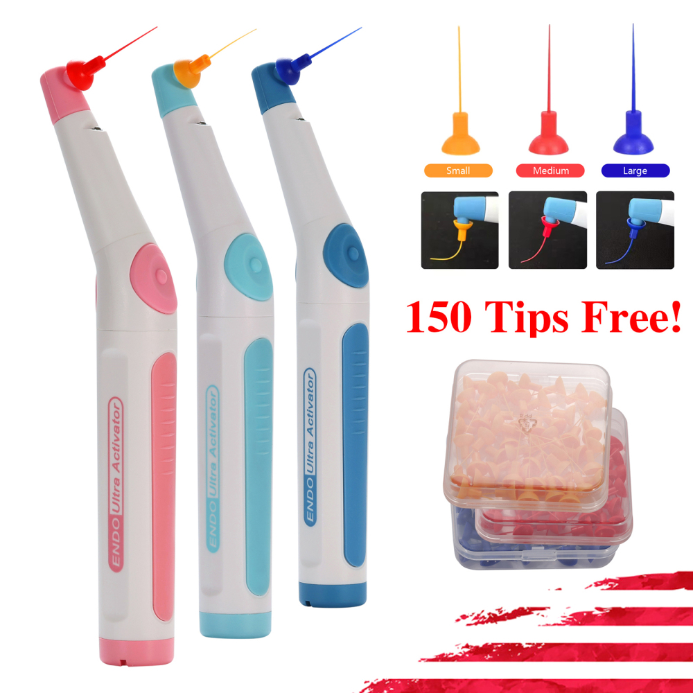 Dental Endodontic Endo Activator Sonic Endo Ultra Irrigator Root Canal /150 Tips
