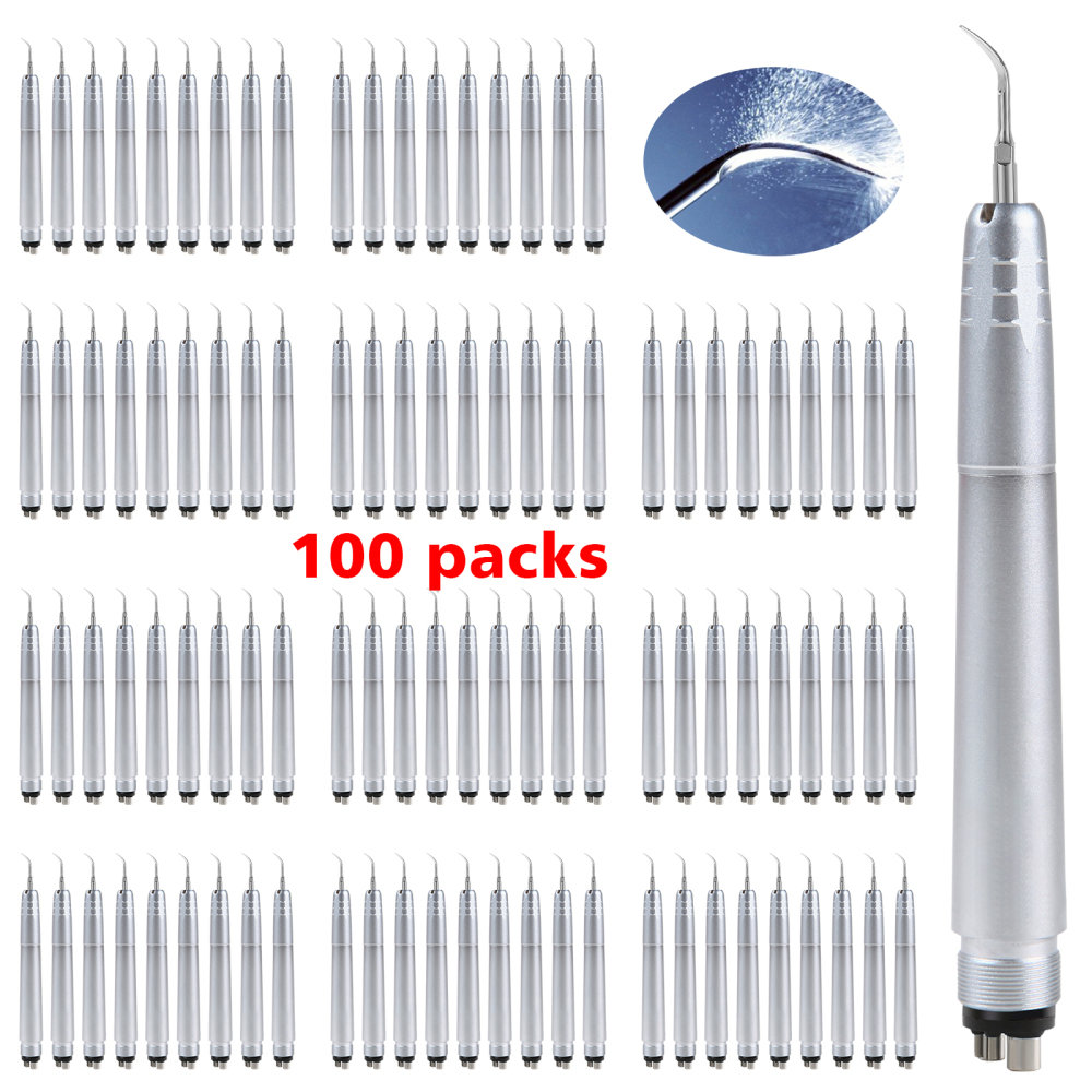 Dental Ultrasonic Air Perio Scaler Handpiece 4 Hole / 2 Hole+ 3 Scaling Tips for Dentist