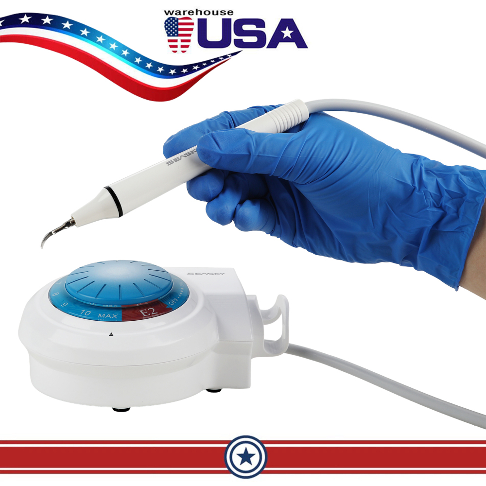 SEASKY E2 Dental Ultrasonic Piezo Scaler w/ Handpiece 5*Tips fit EMS Woodpecker