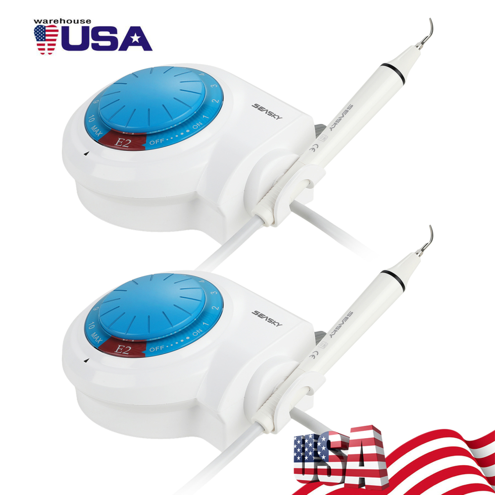 SEASKY E2 Dental Ultrasonic Piezo Scaler w/ Handpiece 5*Tips fit EMS Woodpecker