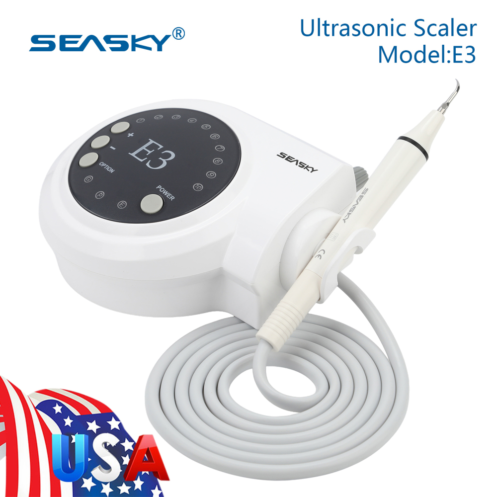 SKYSEA Portable Dental Ultrasonic Scaler fit Cavitron EMS Woodpecker Handpiece E3