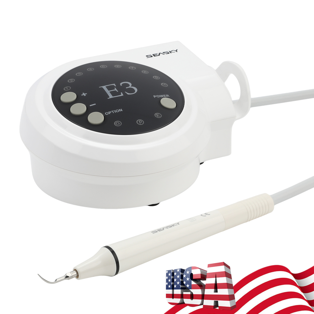 SKYSEA Portable Dental Ultrasonic Scaler fit Cavitron EMS Woodpecker Handpiece E3