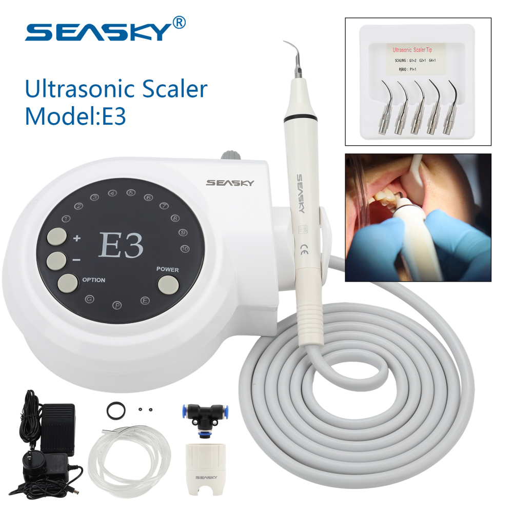 SKYSEA Dental Detachable Ultrasonic Piezo Scaler Unit Fit EMS/DTE SATELEC LED/Non-LED