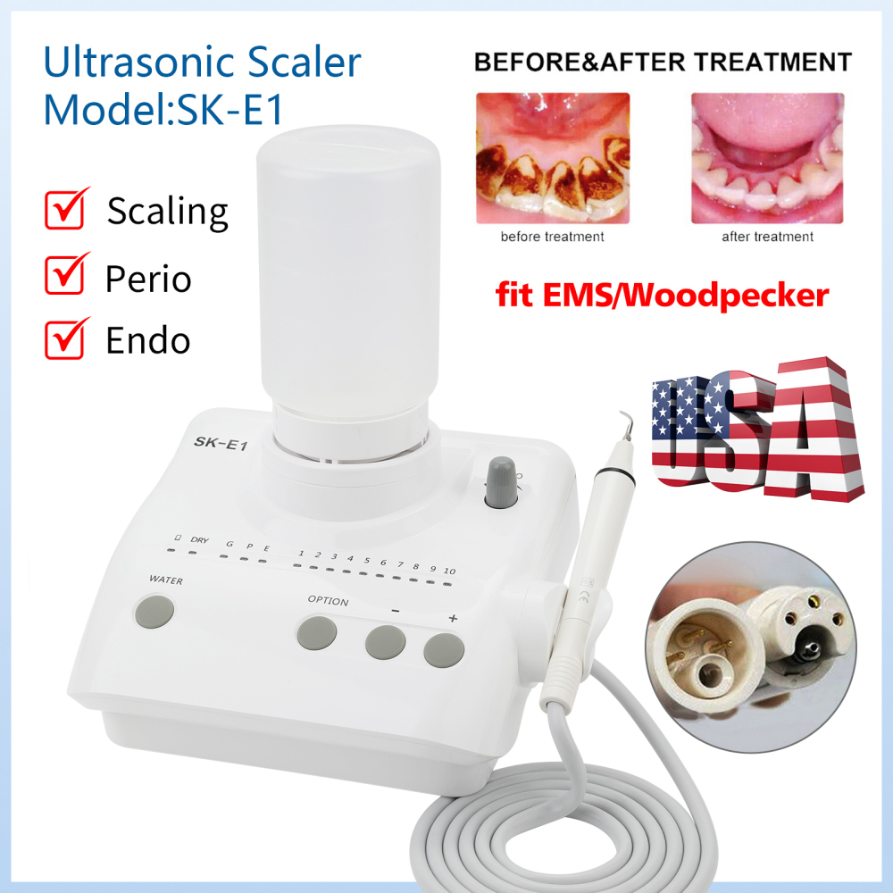 SKYSEA Dental Detachable Ultrasonic Piezo Scaler Unit Fit EMS/DTE SATELEC LED/Non-LED