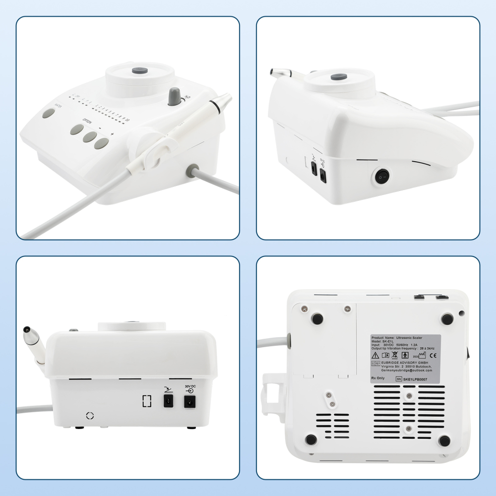 SK-E1/SK-E1L Dental Ultrasonic Piezo Scaler Unit Fit EMS LED/Non-LED handpiece & Tips