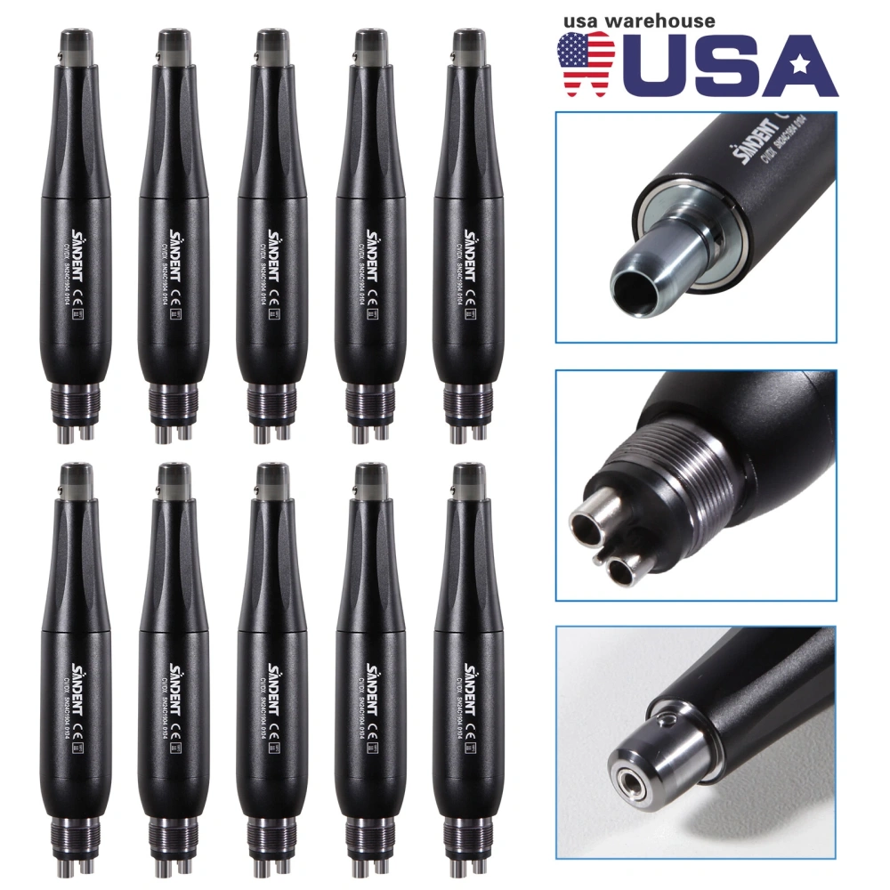 Dental Hygiene Prophy Handpiece 4:1 Nose Cone Air Motor Low Speed 4 Hole