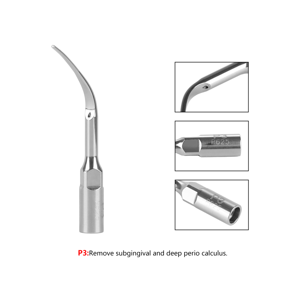 10pcs Dental Ultrasonic Scaler Handpiece fit EMS +40pcs scaler tips