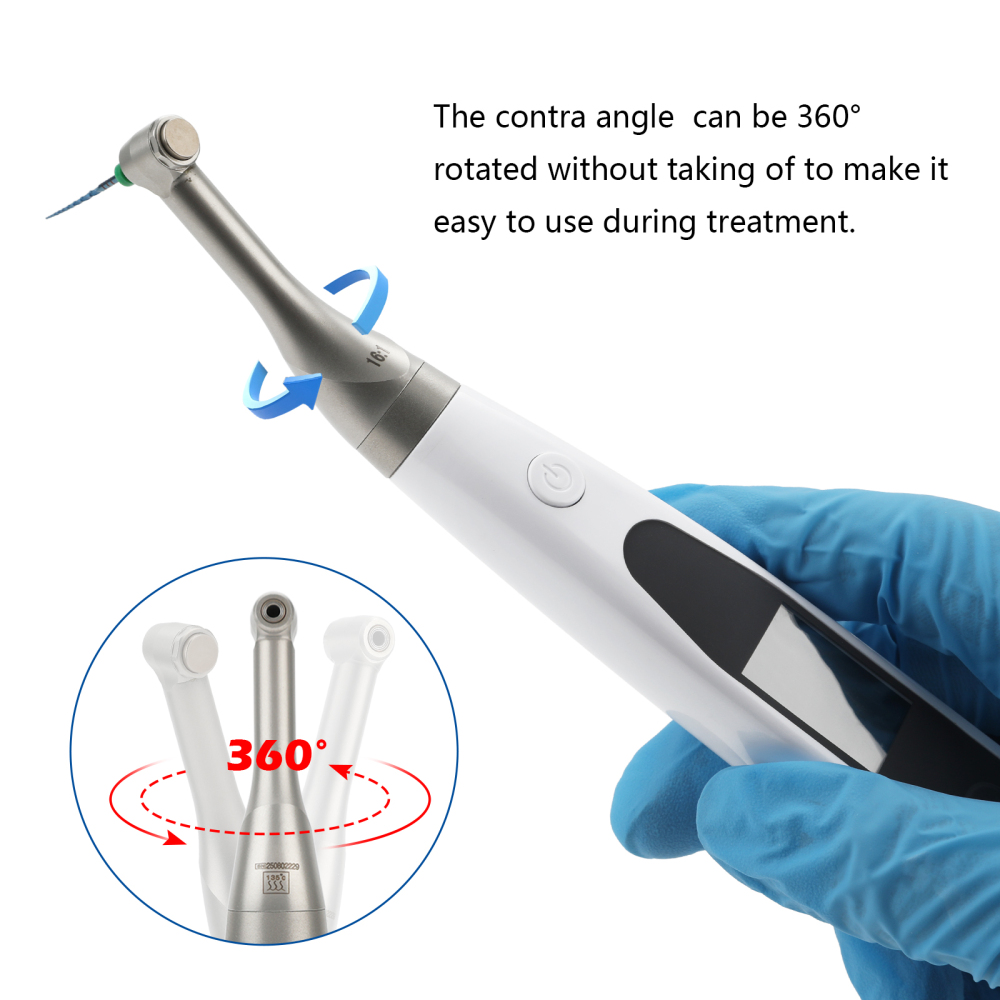 SANDENT 2 in 1 Dental Cordless Endodontics Endo Motor w/ Apex Locator