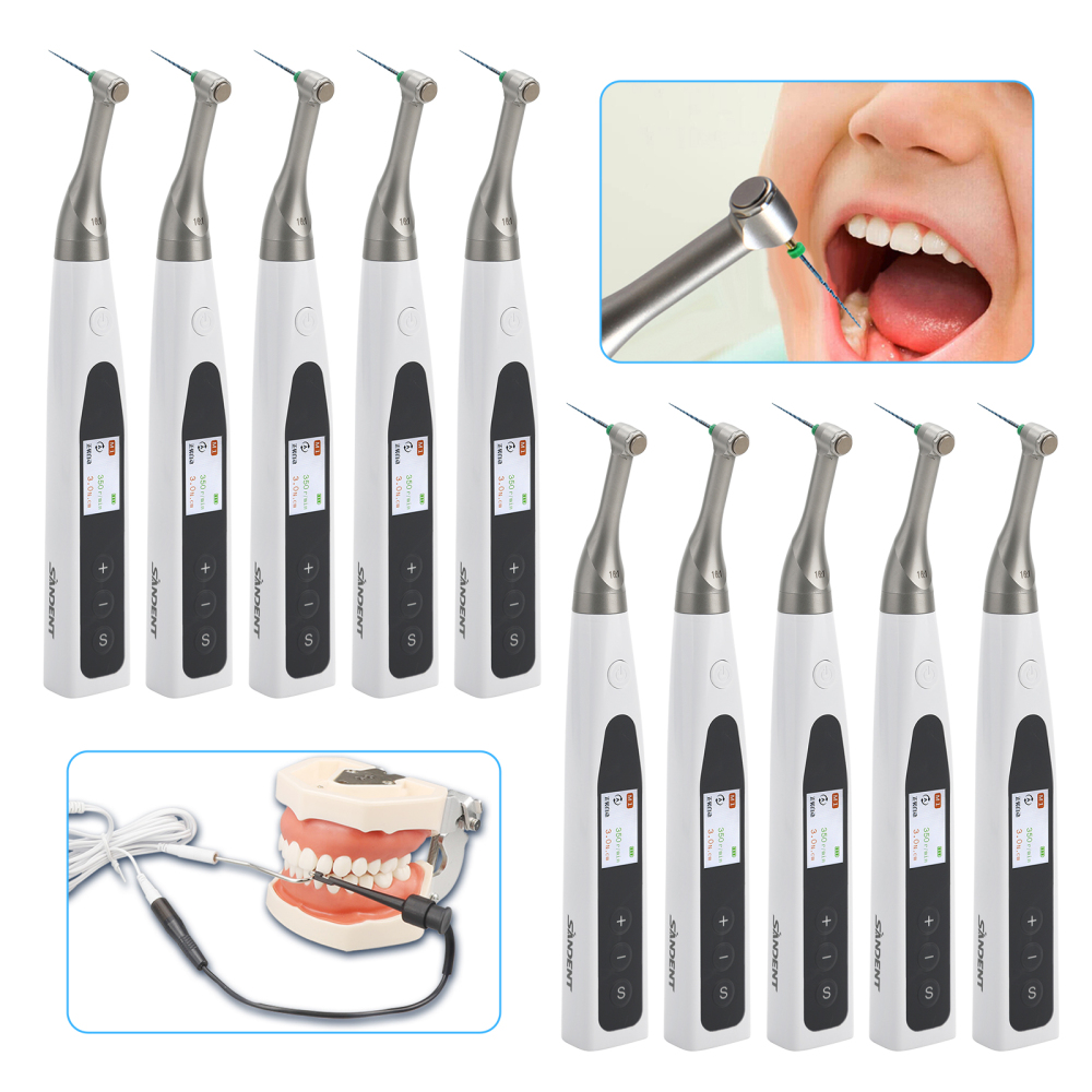 SANDENT 2 in 1 Dental Cordless Endodontics Endo Motor w/ Apex Locator