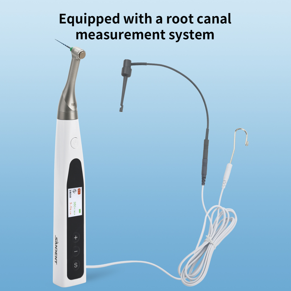 SANDENT 2 in 1 Dental Cordless Endodontics Endo Motor w/ Apex Locator