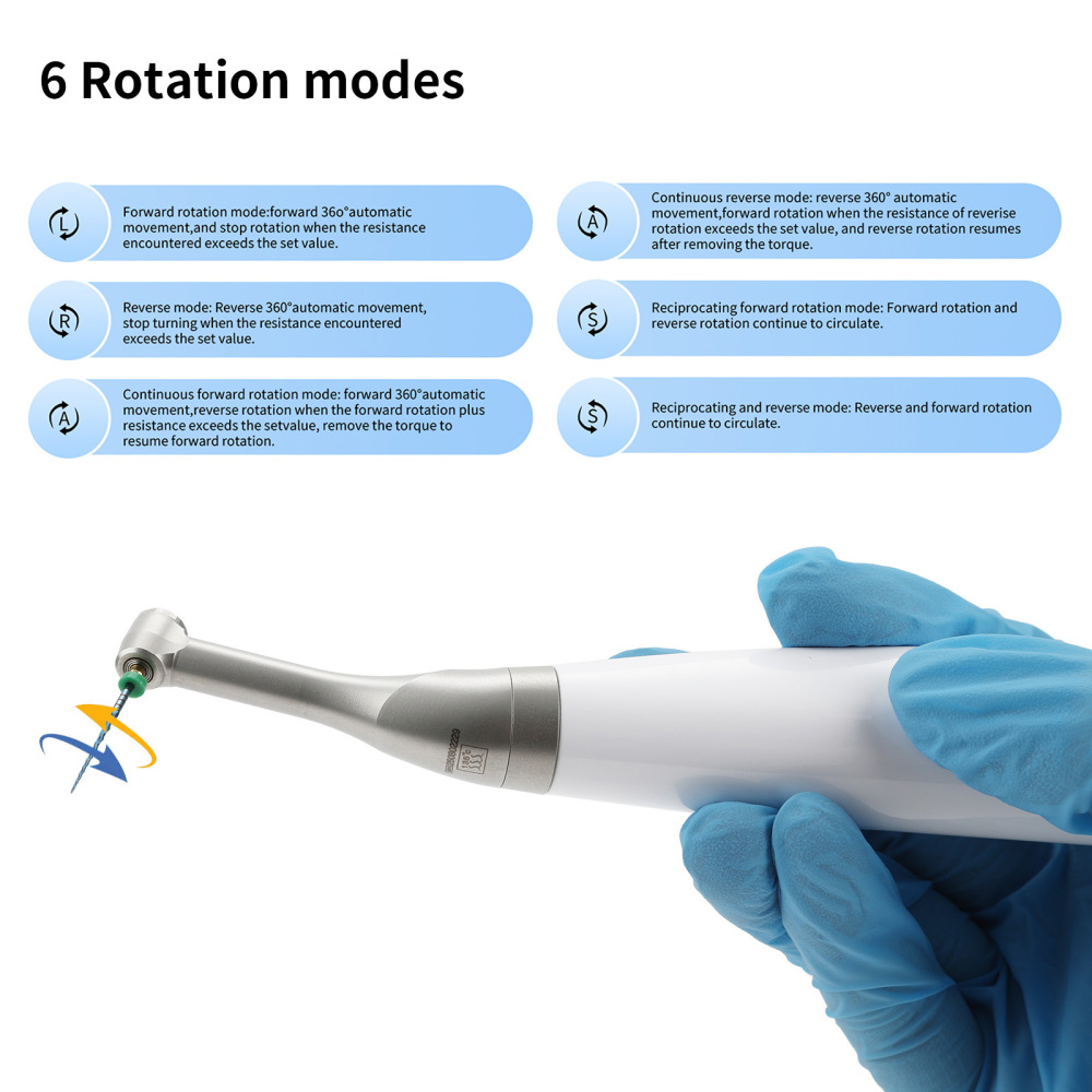 SANDENT 2 in 1 Dental Cordless Endodontics Endo Motor w/ Apex Locator