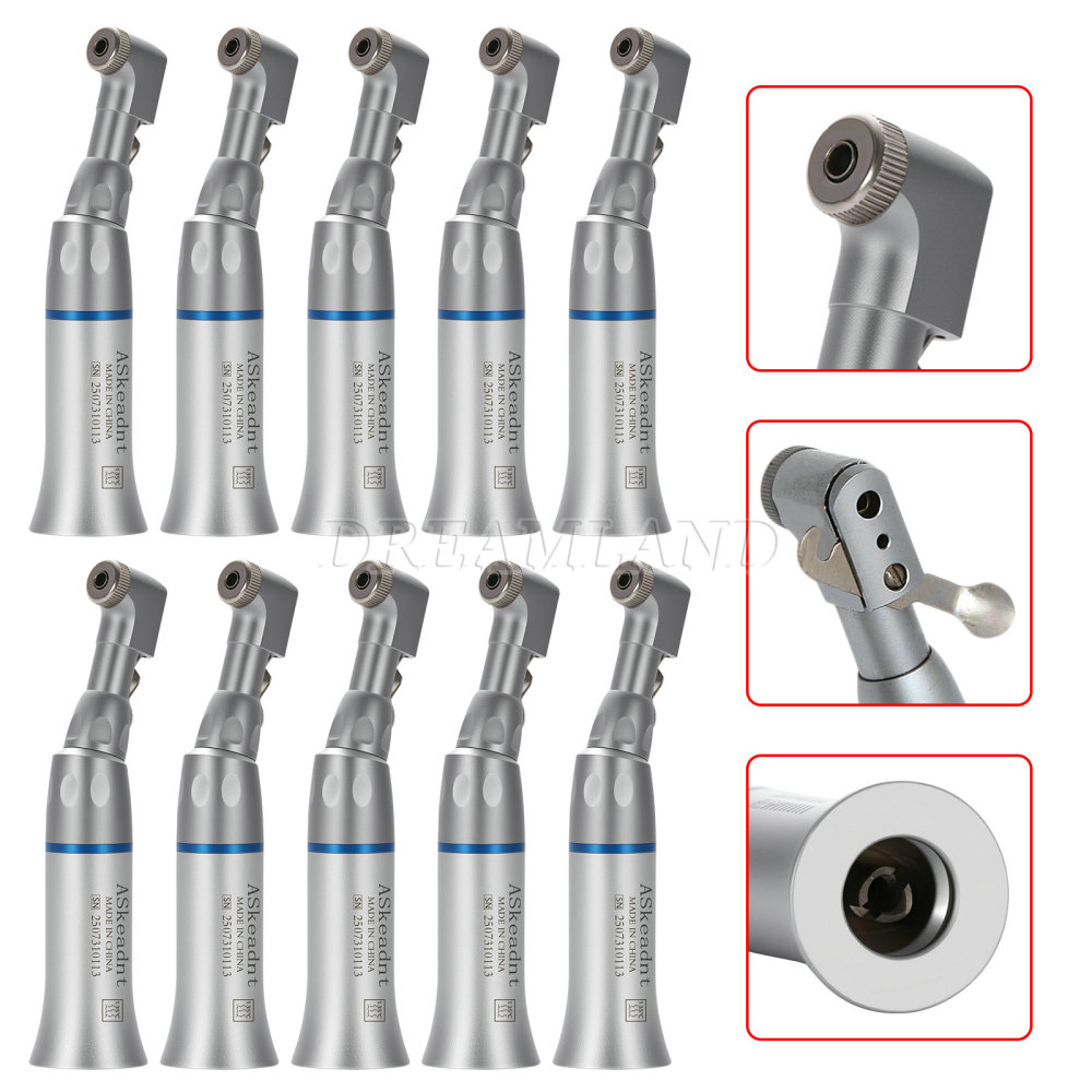 AS New type Dental Slow Low Speed latch Contra Angle Handpiece/ Straight Handpiece/ air Motor 2/4Hole
