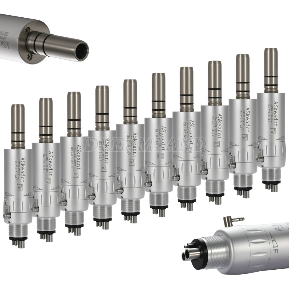 AS New type Dental Slow Low Speed latch Contra Angle Handpiece/ Straight Handpiece/ air Motor 2/4Hole