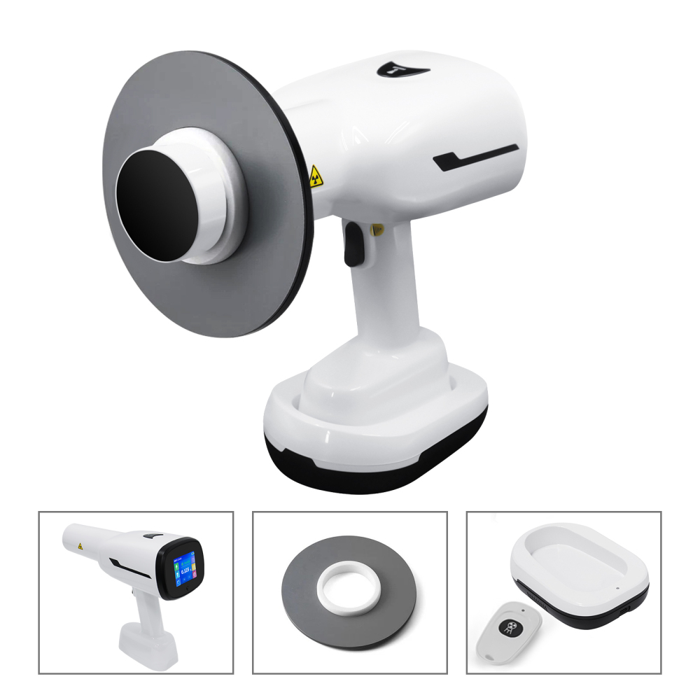 Dental X Ray Mobile High Frequency w/ Protective Shield Digital Unit Machine