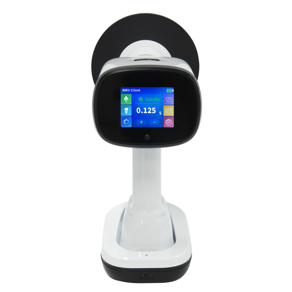 Dental X Ray Mobile High Frequency w/ Protective Shield Digital Unit Machine