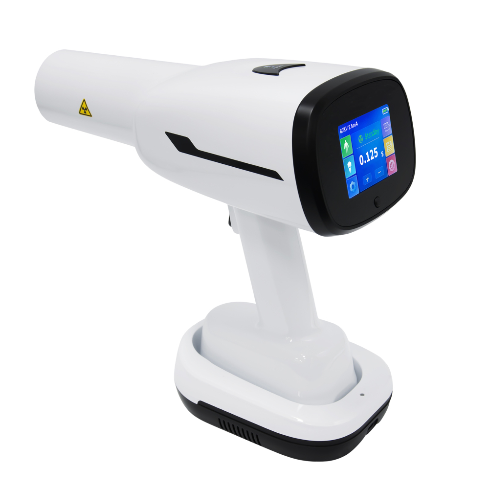 Dental X Ray Mobile High Frequency w/ Protective Shield Digital Unit Machine