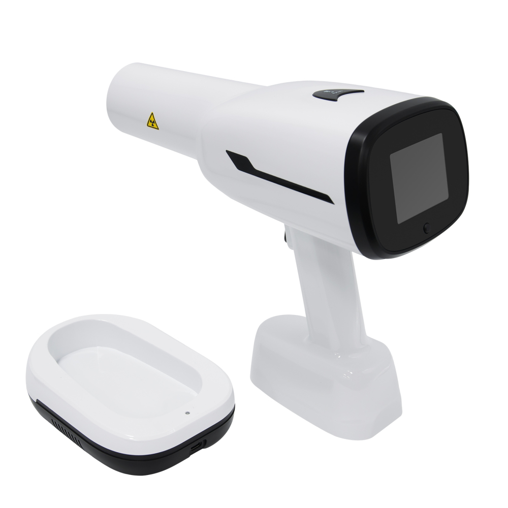 Dental X Ray Mobile High Frequency w/ Protective Shield Digital Unit Machine