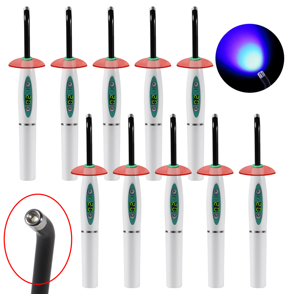 Dental Wireless Cordless LED Cure Curing Light Lamp 2000mw 5W