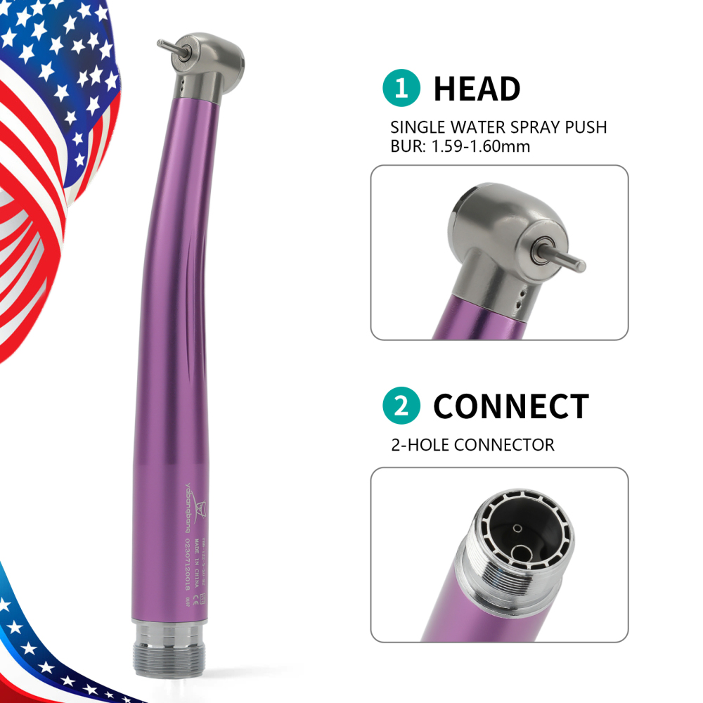 NSK PANA MAX Style Dental High Speed Handpiece Turbine 2hole/4Hole 7-Colors