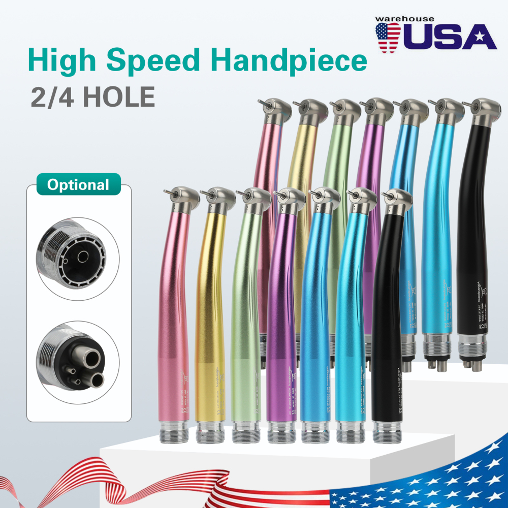 NSK PANA MAX Style Dental High Speed Handpiece Turbine 2hole/4Hole 7-Colors